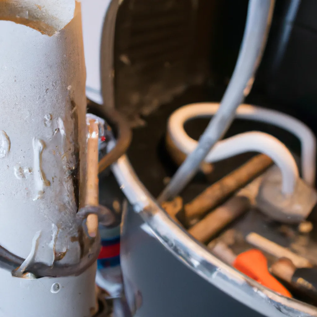 Czym zakleić cieknący piec C.O.?